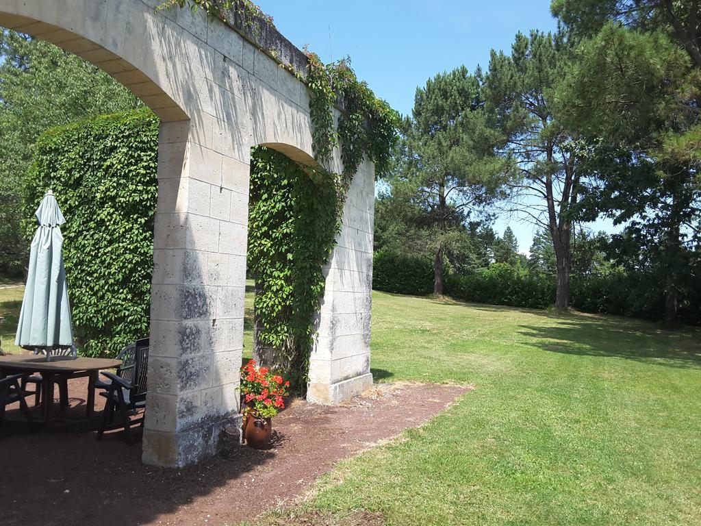 Chateau Neuf Le Desert Le Pizou Exterior foto